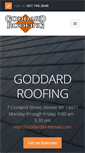 Mobile Screenshot of goddardroofing.net